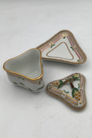 Royal Copenhagen Flora Danica 20/3575 + 20/3576 Trekantet Cremekop - Danam Antik