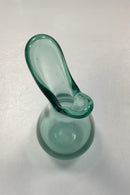 Holmegaard Duckling / Næb-Vase af grønt glas