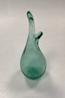 Holmegaard Duckling / Næb-Vase af grønt glas