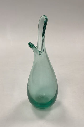 Holmegaard Duckling / Næb-Vase af grønt glas