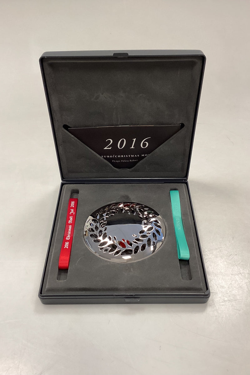 Georg Jensen Juleuro 2016 - Magnolia Krans / Palladium