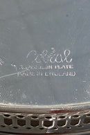 English silver plated serving tray