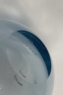 Holmegaard Duckling / Næb-Vase af klart/aquafarvet glas