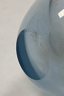 Holmegaard Duckling / Næb-Vase af klart/aquafarvet glas