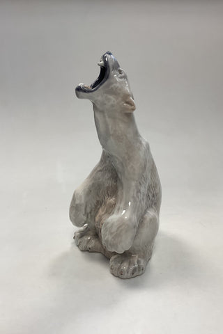 Royal Copenhagen Figur Brølende Isbjørn No. 502