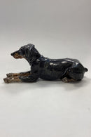 Royal Copenhagen Figur af hund - Dobermann No. 22691