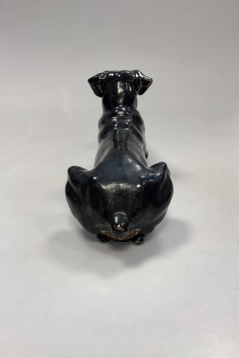 Royal Copenhagen Figur af hund - Dobermann No. 22691
