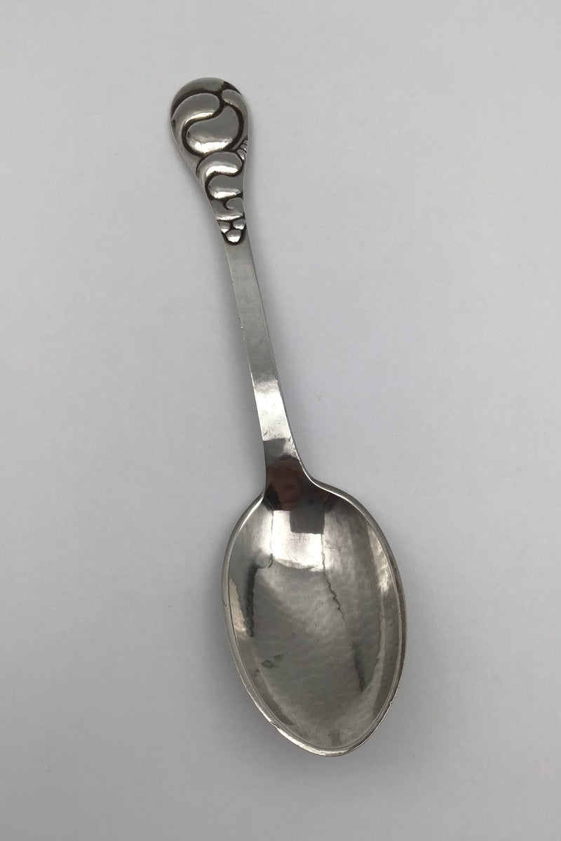 Evald Nielsen Silver No. 4 Silver Dessert Spoon