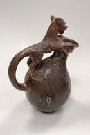 Royal Copenhagen Bode Willumsen Kande med hank i form af en løve No. 20128