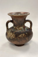 Royal Copenhagen Stentøjs Vase med to Hanke No. 3220 af Bode Willumsen