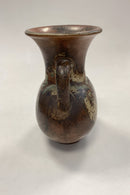 Royal Copenhagen Stentøjs Vase med to Hanke No. 3220 af Bode Willumsen