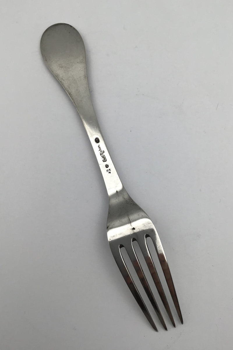 Evald Nielsen Silver No. 4 Silver Dinner Fork