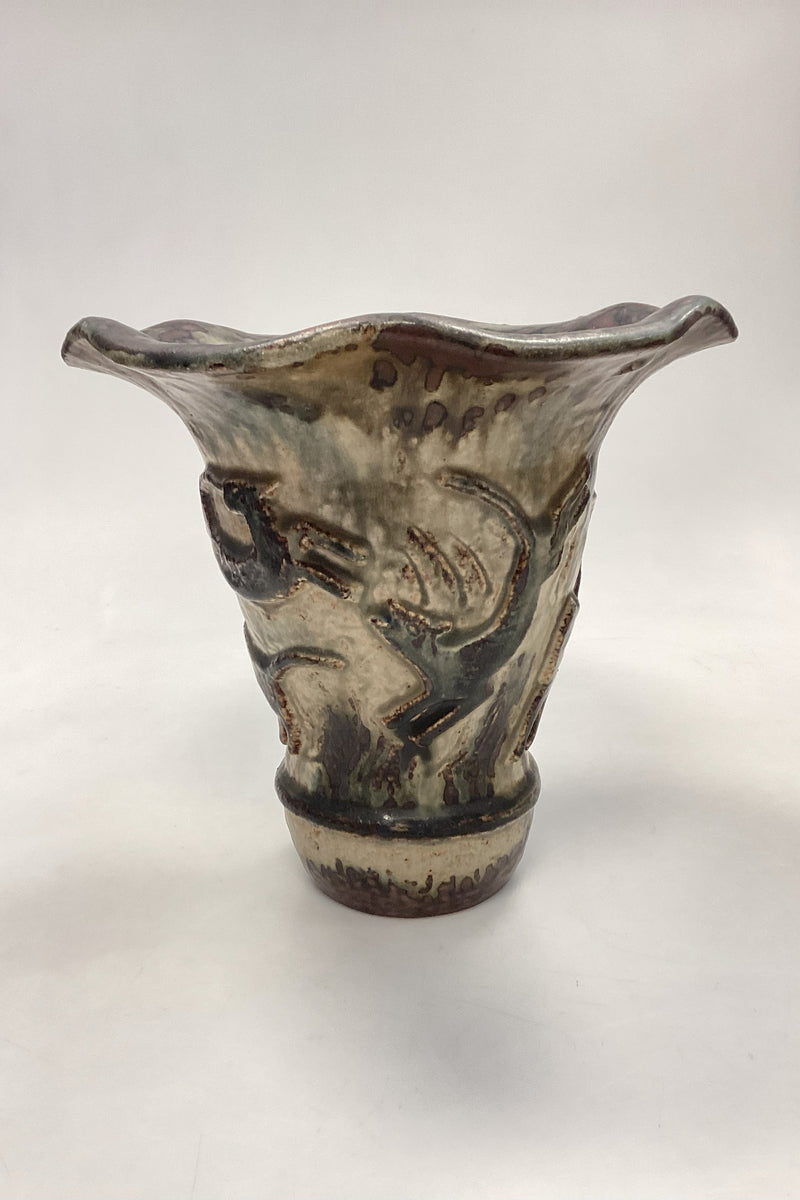 Royal Copenhagen Stentøjsvase af Jais Nielsen No. 20102