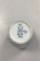 Royal Copenhagen Art Nouveau Vase med Blå og Hvid Blomster motiv No. 2679/295