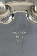 Ornamenteret Engelsk Sølvplet Serveringsbakke