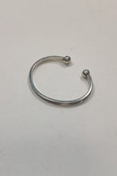 MEX Moderne åben Armring i Sterling Sølv