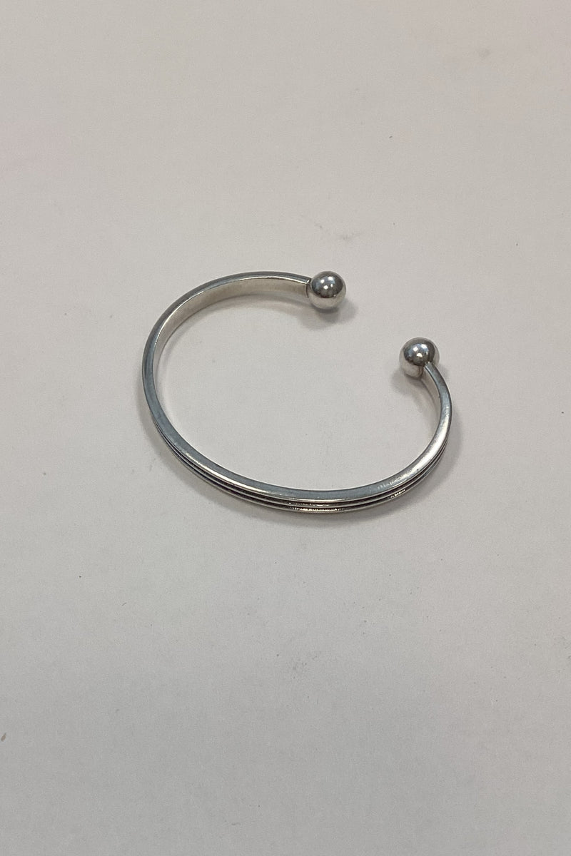 MEX Moderne åben Armring i Sterling Sølv