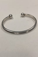 MEX Moderne åben Armring i Sterling Sølv
