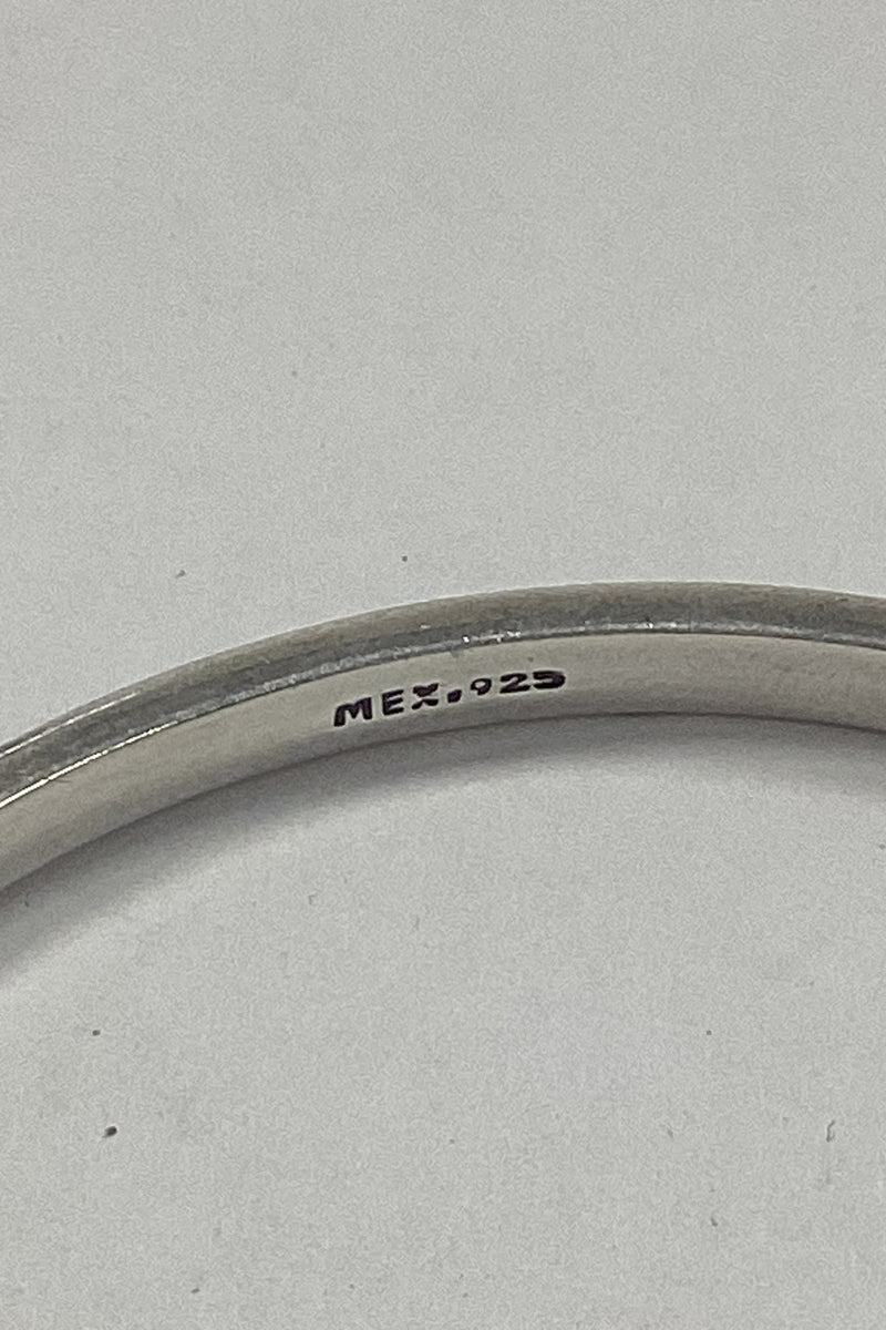 MEX Moderne åben Armring i Sterling Sølv