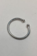 Ole Jacobsen Moderne åben Armring i Sterling Sølv
