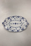 Royal Copenhagen Musselmalet Helblonde Underfad til Frugtkurv No. 1060 / Privatmalet