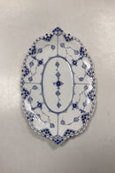 Royal Copenhagen Musselmalet Helblonde Underfad til Frugtkurv No. 1060 / Privatmalet