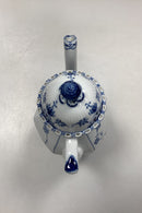 Royal Copenhagen Musselmalet Helblonde sekskantet Kaffekande No. 128