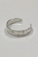 Open Bangle in Sterling Silver by Henning Ulrichsen