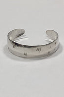 Open Bangle in Sterling Silver by Henning Ulrichsen