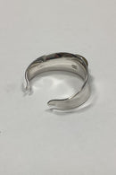 Rudolf Andresen Sterling Silver Open Bangle with Stones