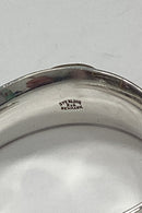 Rudolf Andresen Sterling Silver Open Bangle with Stones