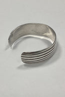 Aarre og Krogs Eftf open Bangle in Sterling Silver