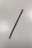 Sterling Silver Bracelet with Ornamentation