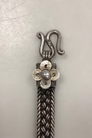 Sterling Silver Bracelet with Ornamentation