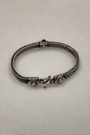 Sterling Silver Bracelet with Ornamentation