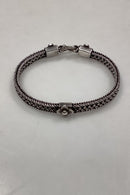 Sterling Silver Bracelet with Ornamentation