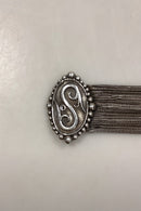 Sterling Silver Bracelet with Ornamentation