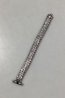 Sterling Silver Bracelet with dense ornamentation