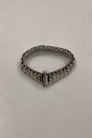 Sterling Silver Bracelet with dense ornamentation