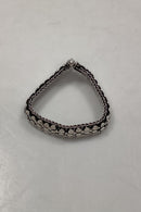 Sterling Silver Bracelet with dense ornamentation
