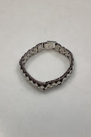 Sterling Silver Bracelet with dense ornamentation