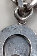 Aarre and Krogh Sterling Silver Arm Chain with Horseshoe Pendant