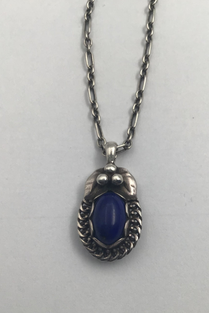 Georg Jensen Annual Pendent with Lapis from 1992