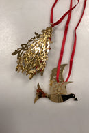 Georg Jensen Christmas Collectibles Julepynt 2014 - Grantræ og Due