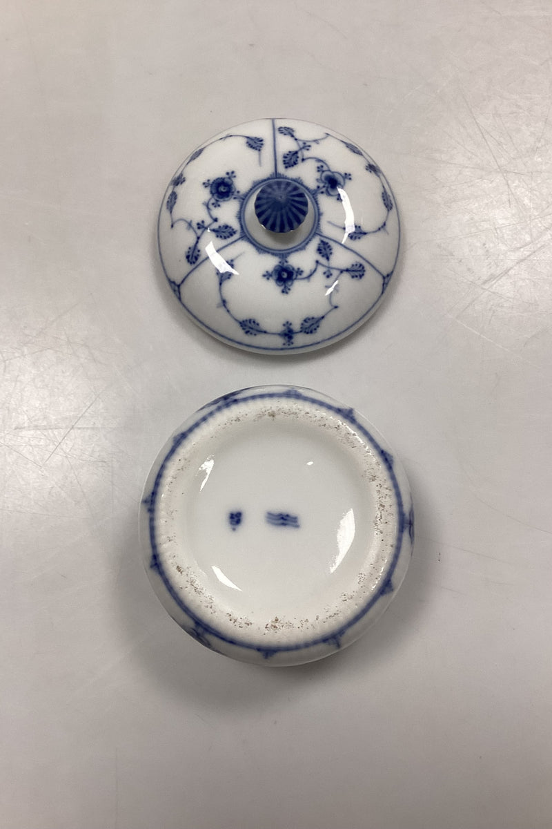 Royal Copenhagen Musselmalet Riflet Bonbonniere / Lågskål