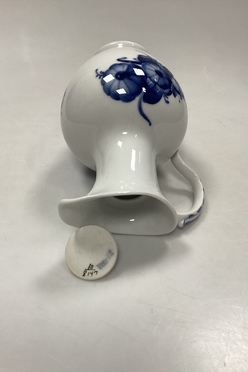 Royal Copenhagen Blå Blomst Flettet Kande med Låg No. 8147