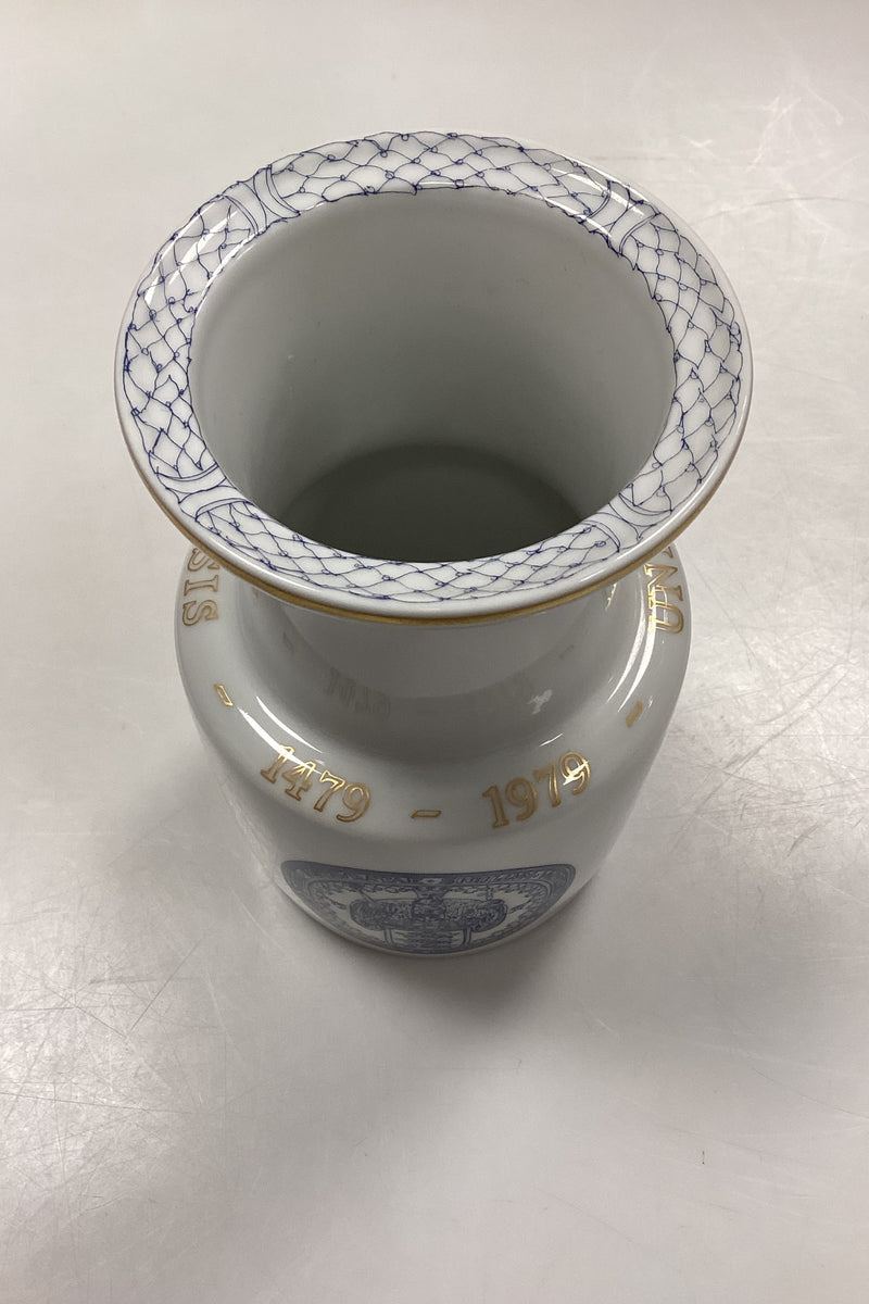 Bing og Grøndahl Vase No. 1890/5750 - Københavns Universitet 500 års Jubilæum