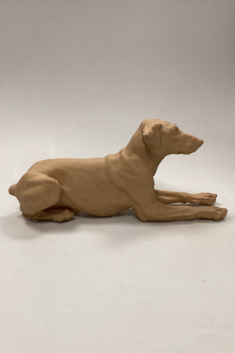 Royal Copenhagen Figur af hund - Dobermann No. 3911