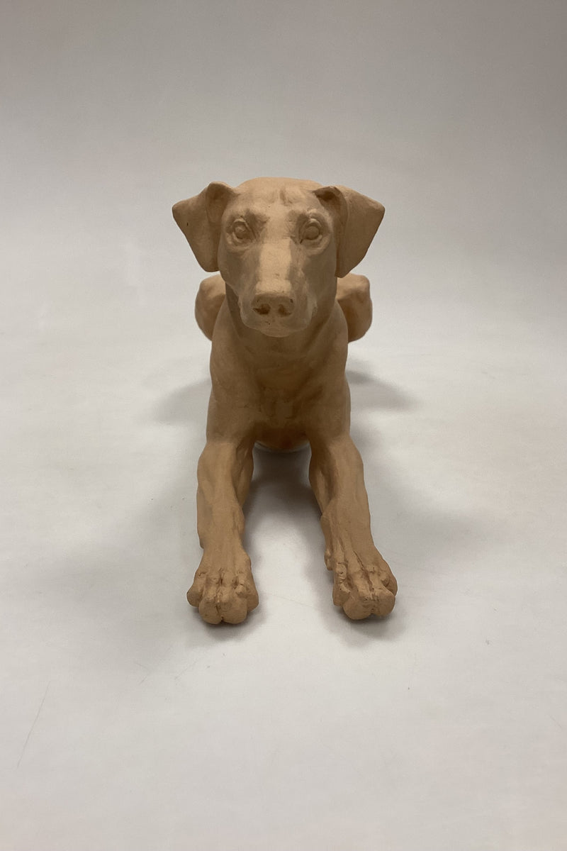 Royal Copenhagen Figur af hund - Dobermann No. 3911