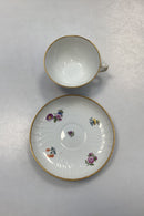 Royal Copenhagen Fuld Saksisk Blomst Tekop No. 1551